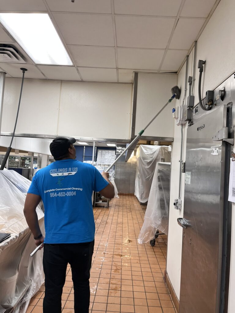 Professional Ceiling cleaning south florida