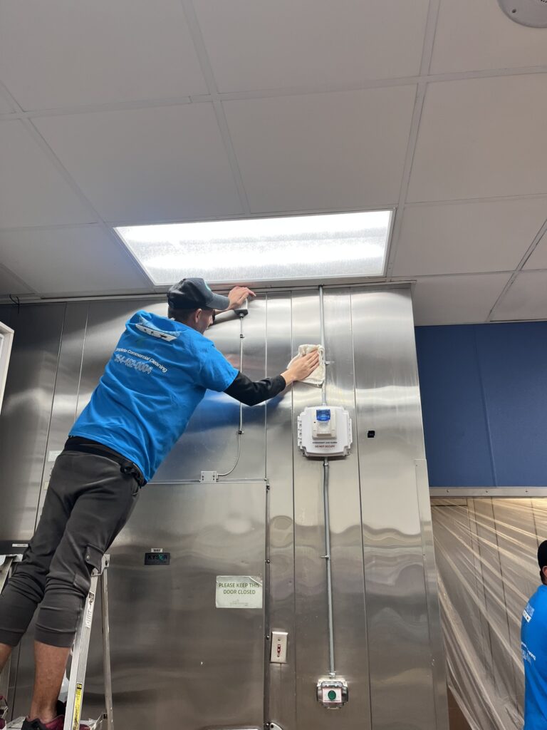 commercial ceiling cleaning