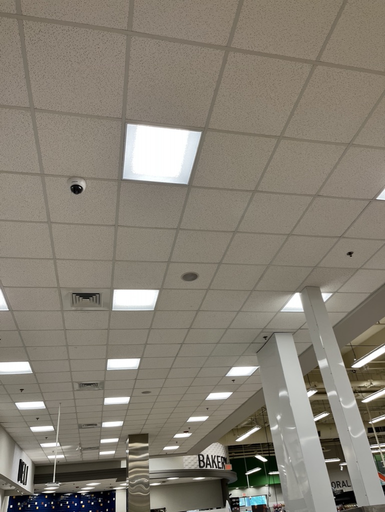 Commercial Ceiling cleaning