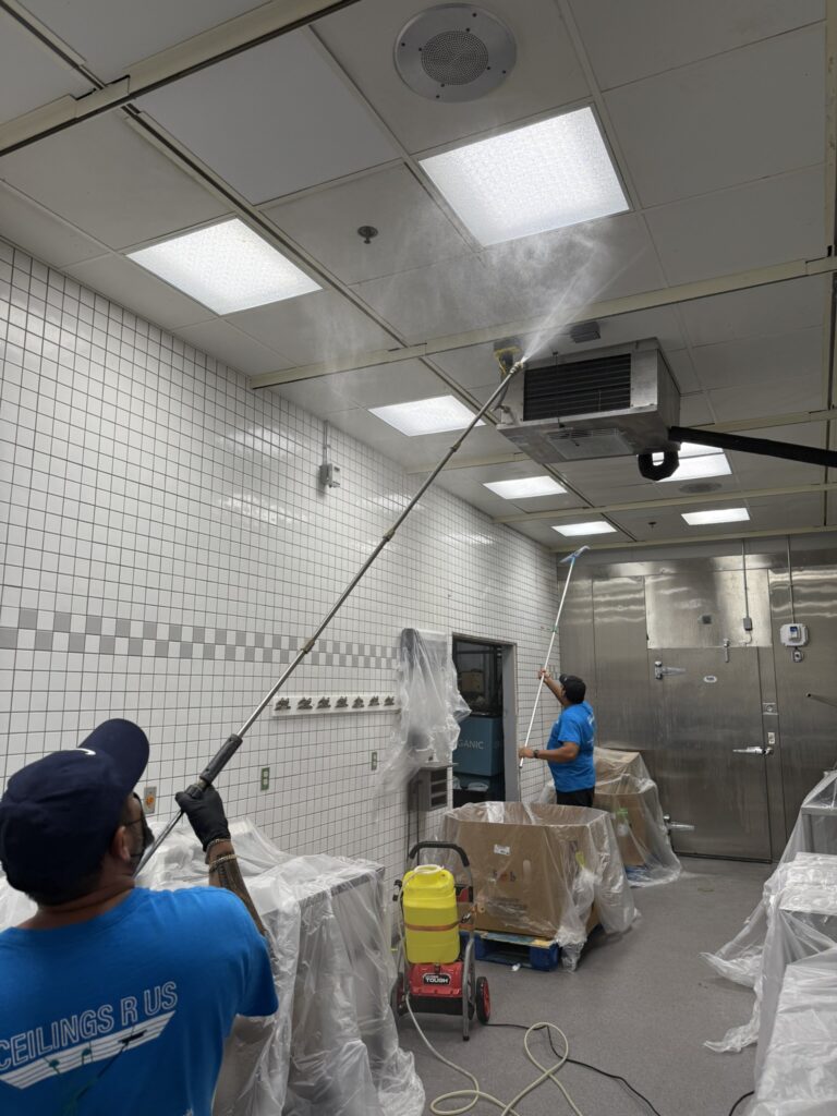 grocery ceiling cleaning