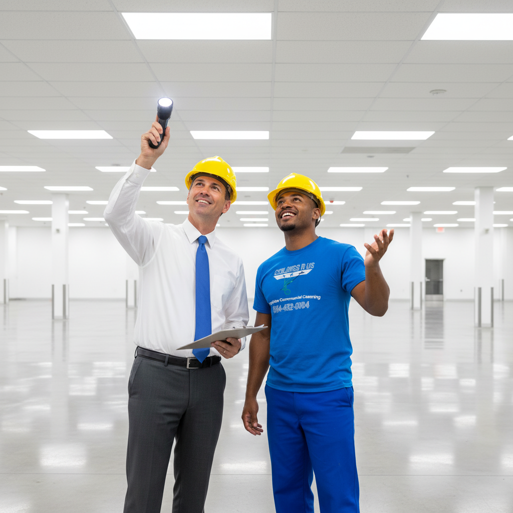 Inspection preparation cleaning