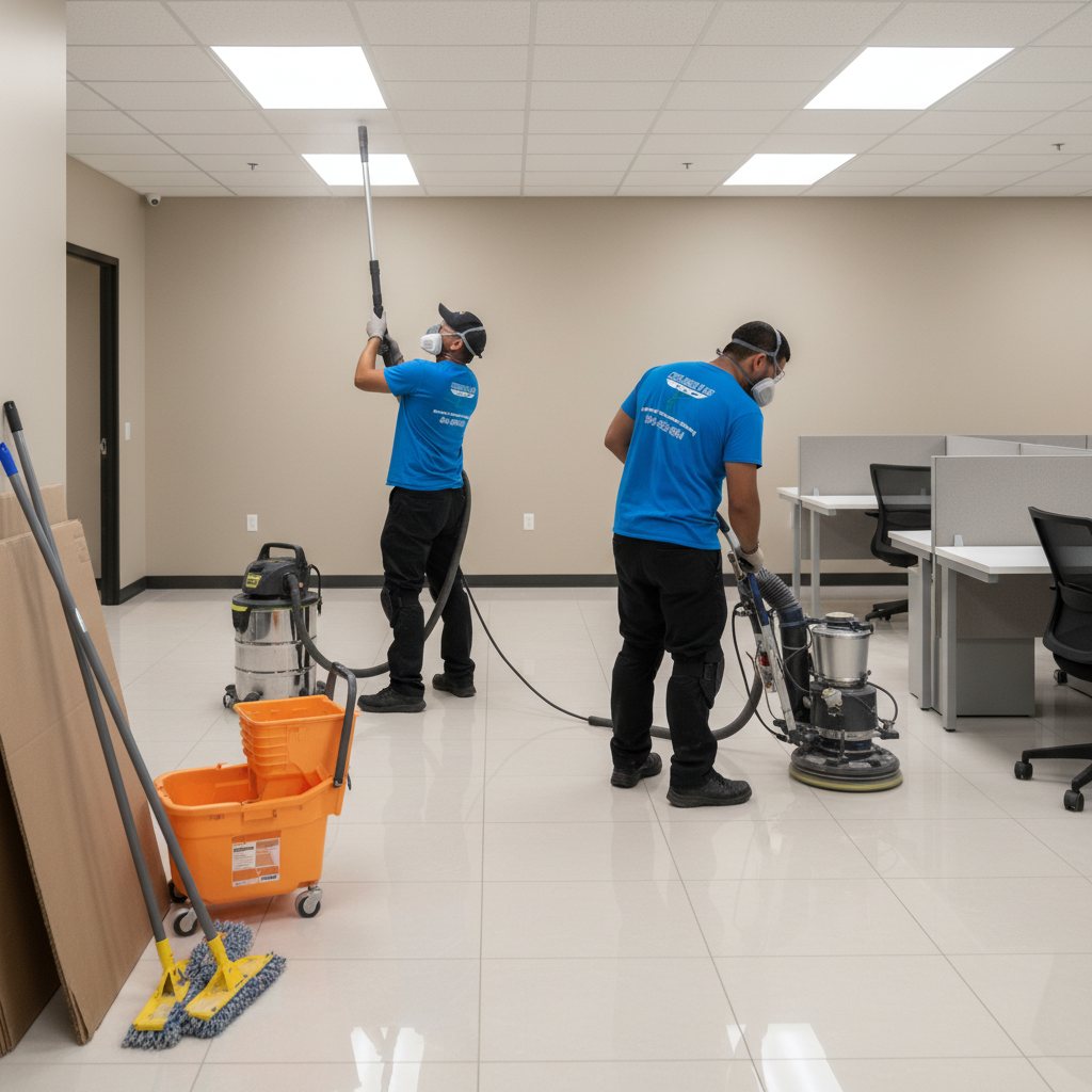 Post construction cleaning