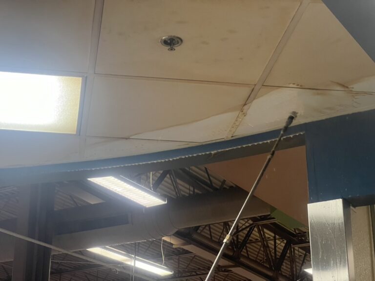 inspection ceiling cleaning